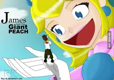 Just James Mccloud and a giant princess peach - 9GAG