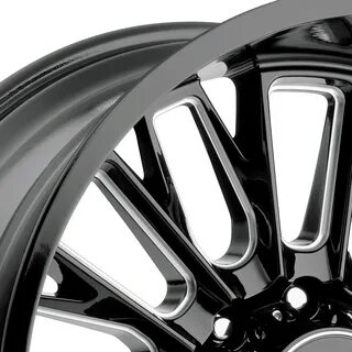 Hostile H114 FURY Wheels 22x10 (-25, 8x165.1, 125) Black Rim