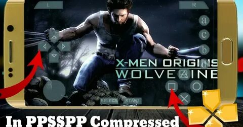 X-Men Origins Wolverine Highly Compressed 335MB ISO PSP PPSS