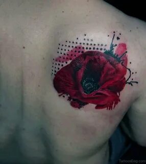 60 Well Formed Poppy Tattoos On Back - Tattoo Designs - Tatt