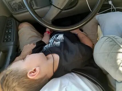 Sleeping in the car - Rees Times