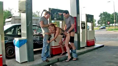 Gay gas station porn