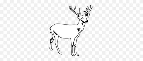 Rudolph Clipart Black And White