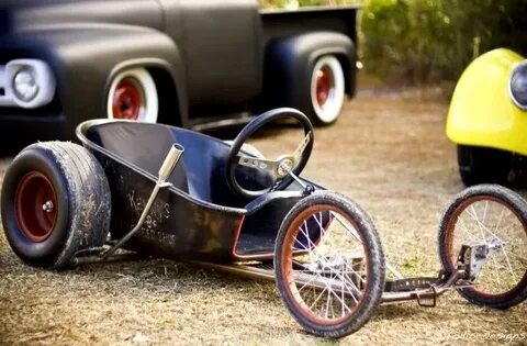 wheelbarrow wagons - Google Search Pedal cars, Rat rod, Go k
