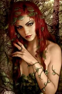 red haired fairy Fantasy women, Fantasy art, Poison ivy