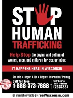 Stop Human Trafficking Posters