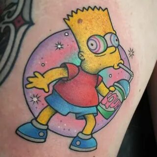 Pin by Anya Williams on ink. Simpsons tattoo, Fandom tattoos