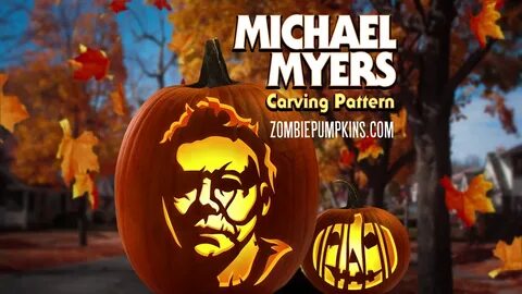 Michael Myers (Halloween 2018) Pumpkin Pattern by ZombiePump