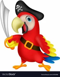 Pirate Parrot Clipart Free - Go2hev.com