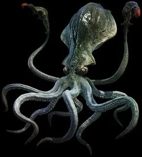 Гигантский осьминог Giant octopus / Бестиарий D&D 5 / Monste