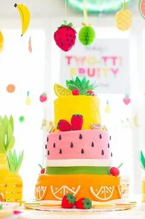Two-tti Fruity Birthday Party: Blakely Turns 2! Pizzazzerie 