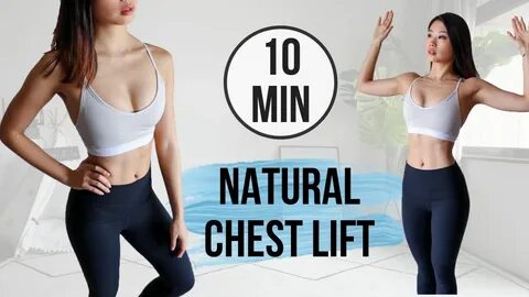 10 min Natural Boob Lift! Firming + Shaping Chest Workout ◆ Emi ◆ Chest workout,