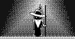 1 Bit Pixel Art Wizard - Black and White - Album on Imgur
