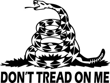 Download Dont Tread On Me Png - Dont Tread On Me Clip Art Tr