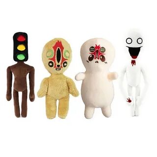 Scp-096 Scp-173 Plush Toy Horror Game Soft Stuffed Doll Game