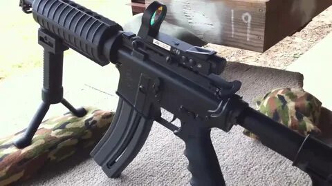 Colt M4.22 tactical Carbine umarex,at the range - YouTube