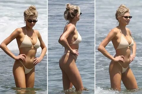 Model Charlotte McKinney sizzles in latest skimpy bikini bea