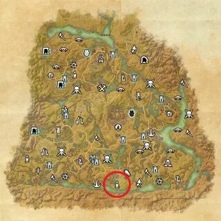 Файл:ON-map-Atronach (Shadowfen).jpg - Википедия по игре The