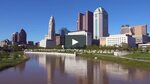 A nice establishing shot of Columbus, Ohio. Vimeo 스톡