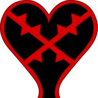 Jeremiah Jackson - Kingdom Hearts Heartless Symbol Clipart -