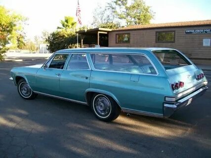 All Original: 1965 Chevrolet Impala Nine Passenger Wagon Sta