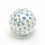 Details about ZOCCHIHEDRON - D100 - 100 SIDED DIE, WHITE WIT