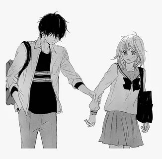 Sad Couple Png Pic - Sad Anime Boy And Girl, Transparent Png