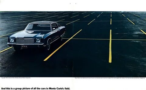 1970 Monte Carlo Restoration Information Ground Up Motors - 