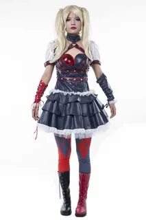 Custom made Batman Arkham Asylum City Harley Quinn Cosplay C