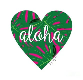 Heart Aloha Svg Related Keywords & Suggestions - Heart Aloha