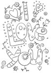 I Love You Coloring Pages 40 New Images Free Printable