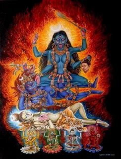 Nepal Indian Goddess Kali, Durga Goddess, Indian Gods, Durga Ji, Gayatri De...
