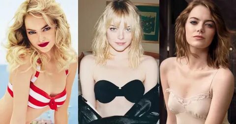 49 hot photos of Emma Stone Boobs will make your day super-w