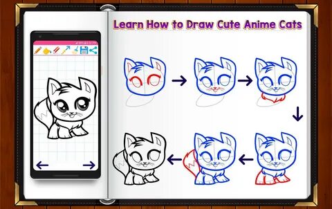 Learn How to Draw Chibi Anime Cats APK pour Android Téléchar