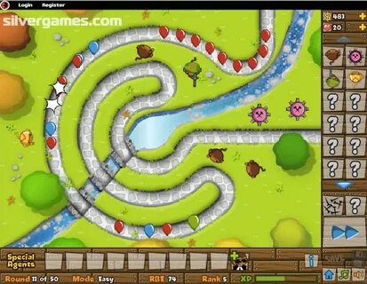 Bloons Tower Defense 5 - Игра на Silvergames.com