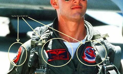 Topgun Top Gun USN Piloto Flight Traje VF-1 Wolfpack Bardana