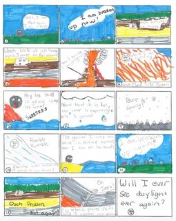 Rock Cycle Comic Strip Examples - Kahoonica