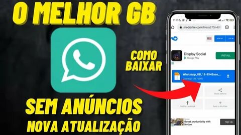 NOVO WHATSAPP GB ATUALIZADO 2023 COM NOVA FUNÇÃO - YouTube