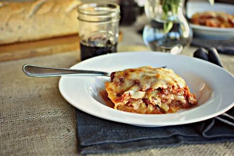 Spaghetti Squash Lasagna dengan Broccolini - Resep Makanan -