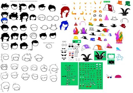 Homestuck Weapons, Props, Bases and Clothing Sprites - HOMES