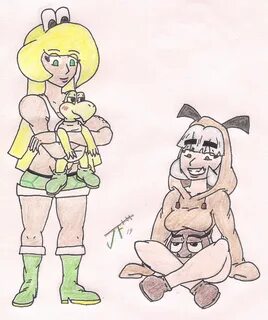 Minus8 Koopa and Goomba Gals by JFireXXX -- Fur Affinity dot