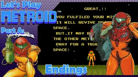 Metroid - Part A: All Endings - YouTube