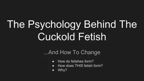 How To Change Your Cuckold Fetish - Intro - YouTube