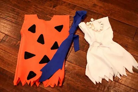 Fred And Wilma Flintstone Costume DIY Flintstones Costume