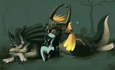 Video Game The Legend Of Zelda Wallpaper Midna, Link lobo, H