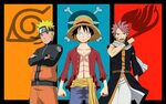 Anime Battle of Heroes: Natsu V.s. Naruto V.s. Luffy Anime A
