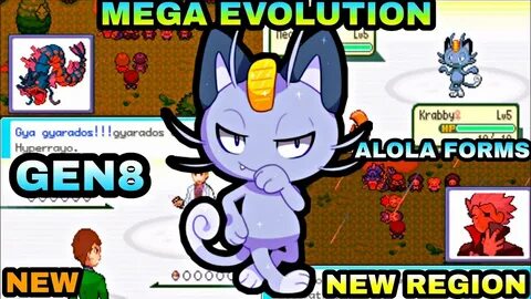 New Pokemon GBA ROM Hack With Gen 8, Mega Evolution, New Sto