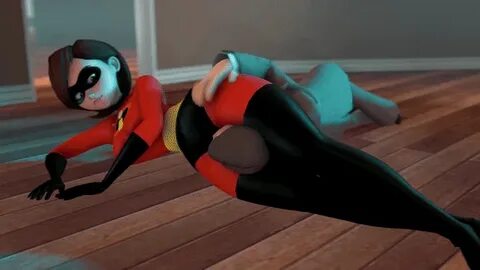 Elastigirl Thigh-Growth Headscissor (GIF) by BlueAurora3 on 