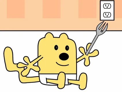 Wubbzy Holding Fork