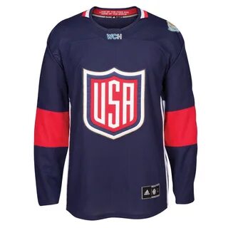US Hockey adidas World Cup of Hockey 2016 Premier Jersey - N